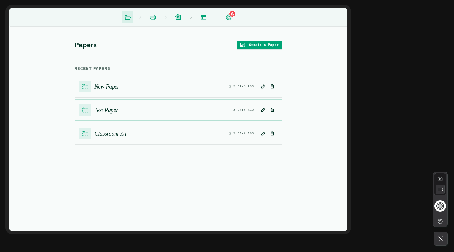 The plugin UI overlay integrated into the Vite environment